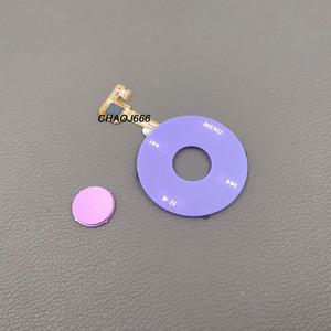 블루 퍼플 옐로우 컬러풀 클릭휠 센터 선택 버튼 아이팟 6th Classic 80GB