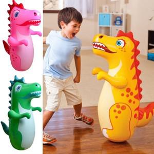 3D 풍선 공룡 펀치 백 모양 PVC 서 선물 부모 자녀 장난감 야외 게임