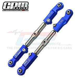 GPM 금속 합금 프론트 캠버 링크 스티어링 타이 로드 9549 Traxxas 18 슬레지 4WD 몬스터 트럭 950764 RC