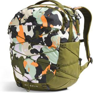 패션잡화 백팩 THE NORTH FACE 여성 Borealis 통근 노트북 배낭 숲 올리브 접지 플로럴 프린트  One Size