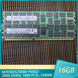호환 삼성 서버 메모리용 ECC M393B2G70EB0-YK0Q2 16GB 2RX4 DDR3L 1600 PC3L-12800R 1 개