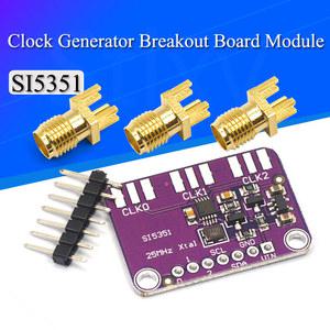 DC 3V 5V 535 SI535 A SI535 I2C 클록 발생기 브레이크 아웃 보드 모듈 신호 발생기 클록 8KHZ 60MHZ