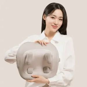 빌라르 목 어깨 베개 마사지기 승모근 안마기 온열