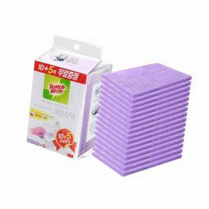 스카치브라이트 베이킹소다 크린스틱 시트 15P 크린스틱시트 크린스틱시트타입