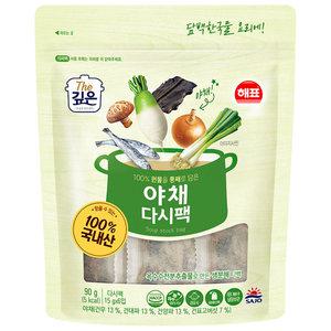 해표 야채 다시팩 (15g 6입) x 1개 / 육수 국물팩