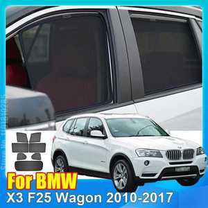 X3 왜건 20102017 F 25 용 마그네틱 자동차 선 바이저 액세서리 앞 유리 커버 차양 커튼 메쉬