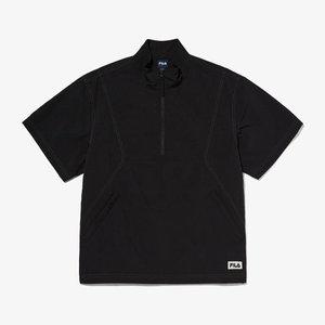 [휠라] 유니 에센셜 반팔 우븐 아노락 FS2JKG2105X-BLK