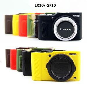 파나소닉 호환호환 Lumix LX10 GF10 용 소프트 실리콘 케이스 커버, 카메라 바디 스킨 아머 고무 다채로운