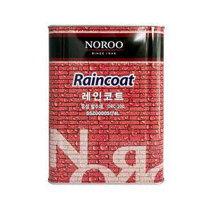 노루페인트 콘크리트 벽돌 유성 발수제 외벽방수제 레인코트 4L