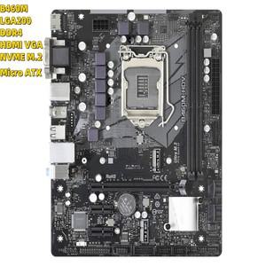 ASRock B460M-HDV 마더보드 B460M DDR4 64GB 지원 10세대 Intel Core CPU LA1200 NVME M.2