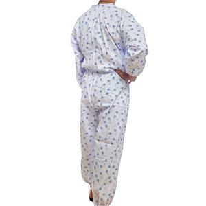 메디코 환자용우주복 치매환자복 치매우주복 [국화블루]