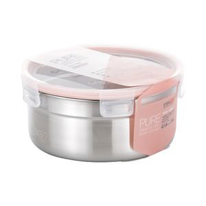 스텐락 밀폐용기 퓨어, 원형, 8호, 1800ml