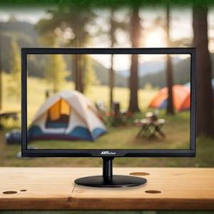 고화질 소형TV 20형 모니터겹용 가정용 차량용 모니터 차박캠핑 CCTV/헬스/노래방/20인치 LED TV/USB HDMI 리모컨/J6I