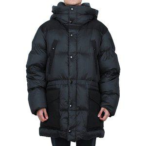 [버버리] 아플리케 나일론 퍼퍼 다운 롱패딩 차콜 (8073307)