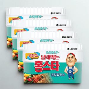 냄새먹는 홈스타 탈취제 냉장고용 유칼립투스 (420g x 4개)