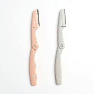 [기타]고품질 접이식 눈썹칼 4개 핑크 그레이 안전 뷰티 위생 (WFHMWEO)