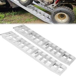 YITAMOTOR 2pcs 6000lbs 60인치 x 12인치 알루미늄 트레일러 램프, 나이프 앤 후크 엔드가 장착된 자동차 ATV 트럭 오토 하울러의 대형 적재 램프