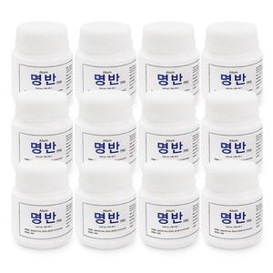삼현제약 명반 180g 12개 백반 뱀퇴치 염색 가루 원형통