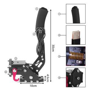 로지텍 브레이크 시스템 핸드 브레이크, 레이싱 게임용 USB SIM 레이싱, PC 홀 센서, G29, G27, G25 용 랠리, T300, T500, HB1009