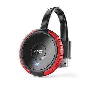 팀부텍 4K /5G 무선 HDMI 디스플레이 어댑터, 노트북, PC, 아이폰, 아이패드, 태블릿, 맥, 안드로이드용 4K@30Hz 미라캐스트 화면 미러링 수신기 65FT 범위, 윈도우에서 TV로 /프로젝터 /모니터 레드