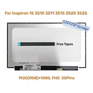 piron 15 3510 3511 3515 3520 3525 FHD 노트북 LCD 매트릭스 1920x1080 EDP 30 핀 IPS15.6 인치 화면