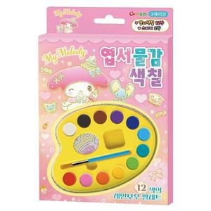 [MENPZHBK_52GP]마이멜로디 엽서물감색칠