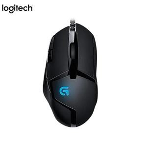 logitech 호환 G402 Hyperion Fury 유선 게이밍 마우스 DPI 경량 8개의 프로그래밍 가능 버튼 광학 E 스포