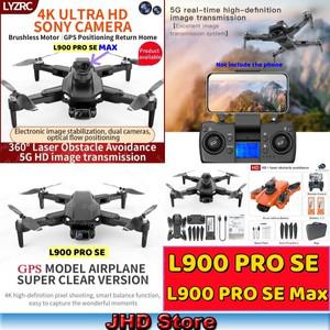 JHD L900 Pro SE MAX GPS 드론 4K  듀얼 카메라 5G WIFI 360 ° 장애물 회피 브러시리스 LYZRC Se Max Dron