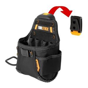 TOOLSTACK TSK-24 유틸리티 툴킷 하드웨어 목수 작업 도구 가방 보관 퀵 후크 키트 스패너 스크루 드라이버