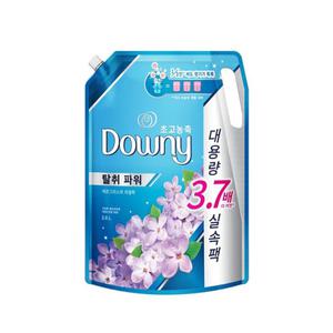 다우니 섬유유연제 블루 라일락향 리필 2.6L x 2개