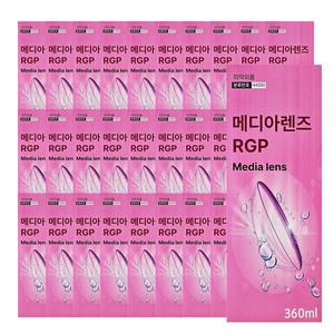 메디아렌즈 하드렌즈용액 360ml X 40개 (케이스 포함)