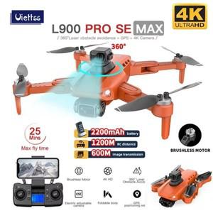 L900 Pro / SE MAX 드론 4K 전문 카메라 5G WIFI 360 장애물 회피 FPV 브러시리스 모터 RC 쿼드콥터 미니