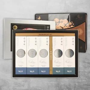 [고급 선물용] 명품 제주 갈치+고등어 세트 1.96kg(갈치400gx3미+고등어190gx4팩) / 지함박스 부직포포장