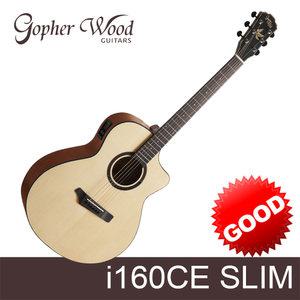 고퍼우드 i160CE slim EQ장착 통기타