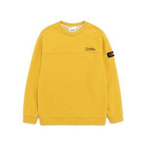 [내셔널지오그래픽 키즈] K221USW050 컨셉 그래픽 맨투맨 MUSTARD 311984