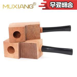 수제 DIY 목공예 그릇 포함 담배 파이프 브라이어 목재 블록 흡연 3/9mm 필터 모델 키트