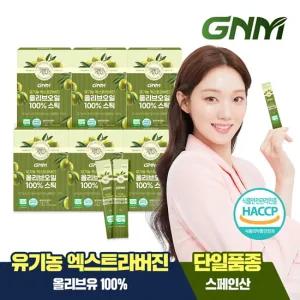 [총 84포]GNM 유기농 엑스트라버진 올리브오일 100 스틱 14포 x 6박스 / 스페인