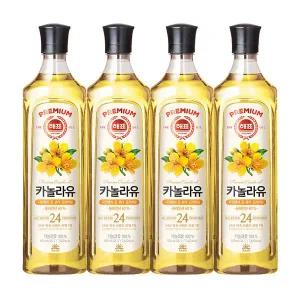 [사조대림] 카놀라유 900ml x4개