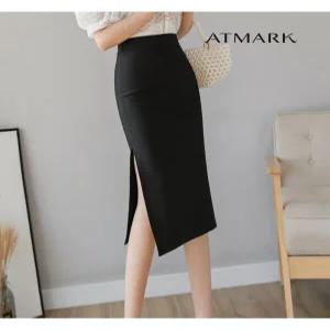 [앳마크]ATMARK (77까지)스판H라인오피스스커트_AA36SK012G