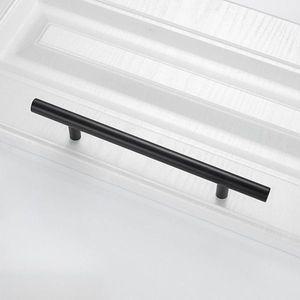 1p 솔리드 일자 가구손잡이 128mm 블랙 WE2F34E