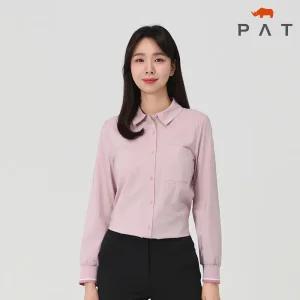 [PAT 여성] CN 니트 커프스 셔츠_1J21503