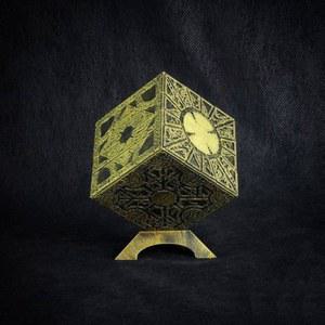 1 1 헬레이저 퍼즐 박스 이동식 애도 공포 피규어, 영화 시리즈 헬레이저 큐브, 완전 핀헤드 소품, 피규어