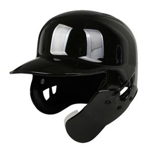 [특가할인] 엑스필더 초경량 유광 양귀 MLB 스타일 검투사 타자헬멧 BK 블랙 마우스가드 포함 탈착가능