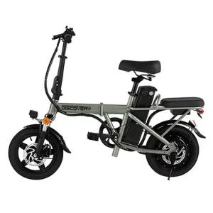 레이윙 디스커버리 F14E5 접이식 전기자전거 36V 350W 스틸 세이지그린