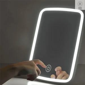 LED탁상용거울 조명 화장대 메이크업 각도조절 스탠드거울 뷰티