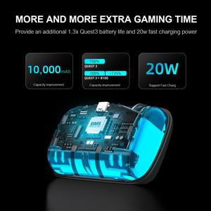 BOBOVR S3 프로 10000mAh 배터리 헤드 스트랩 메타 에어컨 액세서리 지지대 향상