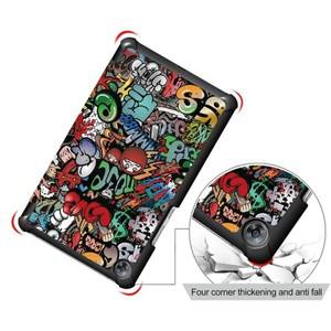 360 회전 스탠드 브래킷 플립 가죽 케이스 화웨이 MediaPad M5 8.4 SHT-W09 태블릿 커버 Custer Tri 3 Fold
