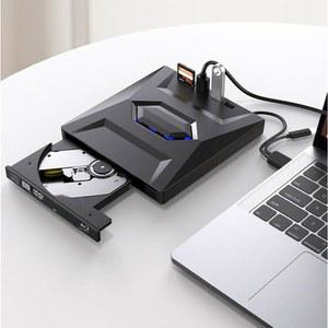 JOYIN-BURN USB 3.0 외장 3D 블루레이 라이터 BD-RE BD 버너 드라이브 CD DVD 버너(SD 카드 리더 및 3.0+2.0+Type-C 입력 포트 포함), 노트북 PC Windows 11/10/8/7, Linux, Mac OS용