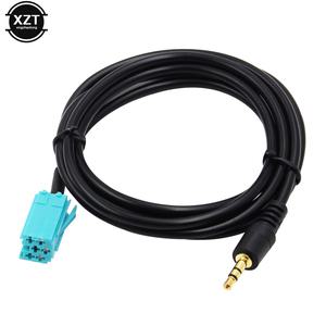6Pin 차량 3.5MM AUX 오디오 케이블 폭스바겐 르노 Clio Megane 2005 2006 2007 2008 2009 2010 2011 CD 플