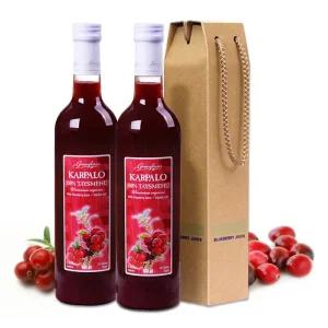 그린핀스 핀란드 크랜베리 원액 500ml 2병